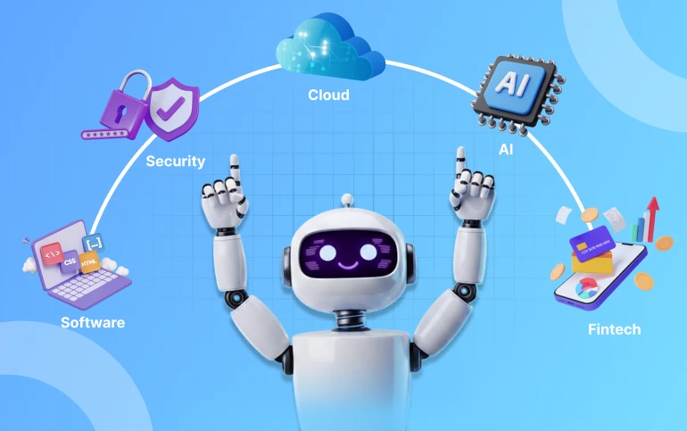 Codepluse full-stack technology services covering software, cloud, AI, security, and fintech under one roof
